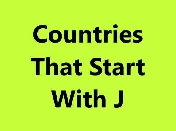 countries that start with j
